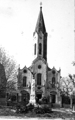A templom a felújítás előtt